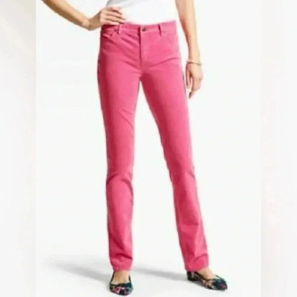 Talbots Pants - Women’s Talbots Heritage Corduroy Pink Straight Leg  Pants Size 8 EUC